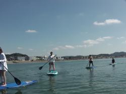 9/8  AM SUP(サップ、スタンドアップパドル)体験スクール付きレンタル  鎌倉ハイサーフ