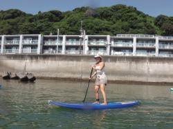 9/8  AM SUP(サップ、スタンドアップパドル)体験スクール付きレンタル  鎌倉ハイサーフ