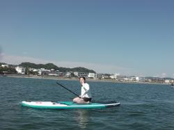 9/8 PM SUP(サップ、スタンドアップパドル)体験スクール付きレンタル   鎌倉ハイサーフ