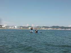 9/8 PM SUP(サップ、スタンドアップパドル)体験スクール付きレンタル   鎌倉ハイサーフ