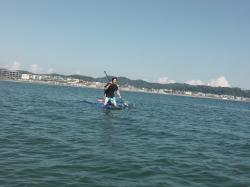 9/8 PM SUP(サップ、スタンドアップパドル)体験スクール付きレンタル   鎌倉ハイサーフ