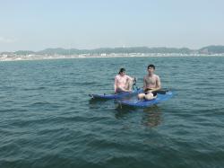 9/9 PM SUP(サップ、スタンドアップパドル)体験スクール付きレンタルサップ  鎌倉ハイサーフ