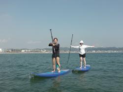 9/9 PM SUP(サップ、スタンドアップパドル)体験スクール付きレンタルサップ  鎌倉ハイサーフ