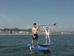 9/9 PM SUP(サップ、スタンドアップパドル)体験スクール付きレンタルサップ  鎌倉ハイサーフ