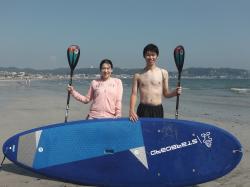 9/9 PM SUP(サップ、スタンドアップパドル)体験スクール付きレンタルサップ  鎌倉ハイサーフ