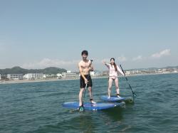 9/9 PM SUP(サップ、スタンドアップパドル)体験スクール付きレンタルサップ  鎌倉ハイサーフ