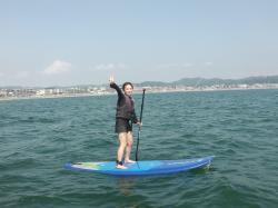 9/9 PM SUP(サップ、スタンドアップパドル)体験スクール付きレンタルサップ  鎌倉ハイサーフ