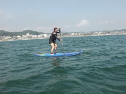 9/9 PM SUP(サップ、スタンドアップパドル)体験スクール付きレンタルサップ  鎌倉ハイサーフ