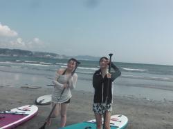 9/10 PM SUP(サップ、スタンドアップパドル)体験スクール付きレンタル   鎌倉ハイサーフ