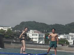 9/10 PM SUP(サップ、スタンドアップパドル)体験スクール付きレンタル   鎌倉ハイサーフ