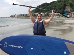 9/12 AM SUP(サップ、スタンドアップパドル)体験スクール付きレンタル   鎌倉ハイサーフ