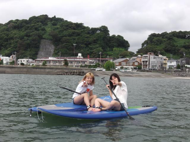 9/12 AM SUP(サップ、スタンドアップパドル)体験スクール付きレンタル   鎌倉ハイサーフ