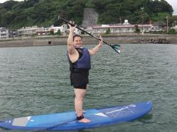 9/12 AM SUP(サップ、スタンドアップパドル)体験スクール付きレンタル   鎌倉ハイサーフ