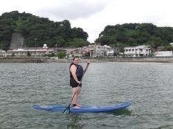 9/12 AM SUP(サップ、スタンドアップパドル)体験スクール付きレンタル   鎌倉ハイサーフ