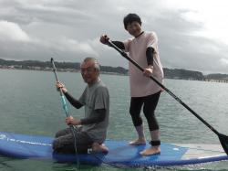 9/13 AM2 SUP(サップ、スタンドアップパドル)体験スクール付きレンタル  鎌倉ハイサーフ