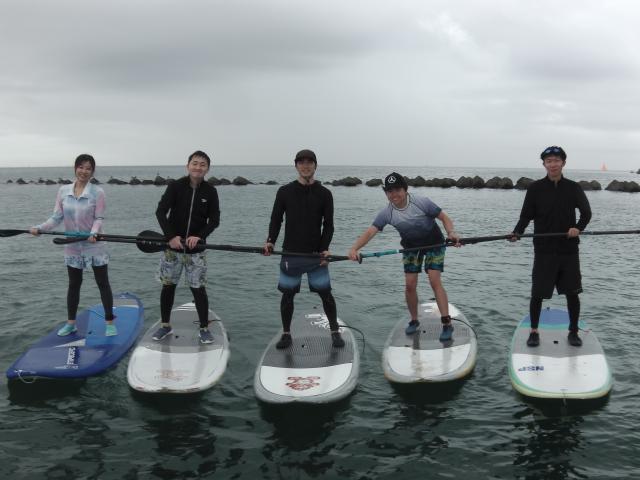 9/13 AM2 SUP(サップ、スタンドアップパドル)体験スクール付きレンタル  鎌倉ハイサーフ