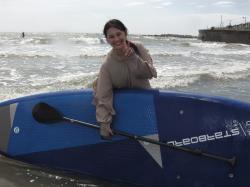 9/14 AM  SUP(サップ、スタンドアップパドル)体験スクール付きレンタル  鎌倉ハイサーフ