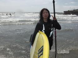 9/14 AM  SUP(サップ、スタンドアップパドル)体験スクール付きレンタル  鎌倉ハイサーフ