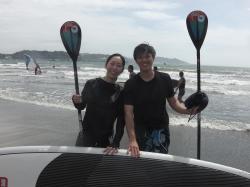 9/14 AM  SUP(サップ、スタンドアップパドル)体験スクール付きレンタル  鎌倉ハイサーフ