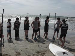 9/14 AM  SUP(サップ、スタンドアップパドル)体験スクール付きレンタル  鎌倉ハイサーフ