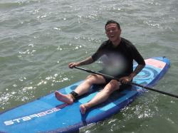 9/14 AM  SUP(サップ、スタンドアップパドル)体験スクール付きレンタル  鎌倉ハイサーフ