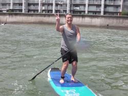 9/14 AM  SUP(サップ、スタンドアップパドル)体験スクール付きレンタル  鎌倉ハイサーフ