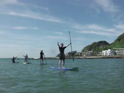 9/24 AM SUP(サップ、スタンドアップパドル)体験スクール付きレンタル   鎌倉ハイサーフ