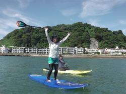 9/24 AM SUP(サップ、スタンドアップパドル)体験スクール付きレンタル   鎌倉ハイサーフ