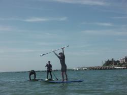 9/24 AM SUP(サップ、スタンドアップパドル)体験スクール付きレンタル   鎌倉ハイサーフ