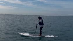 10/4  AM SUP(サップ、スタンドアップパドル)体験スクール付きレンタル   鎌倉ハイサーフ 