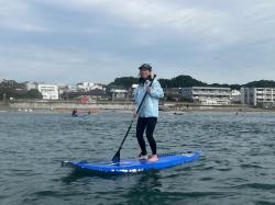 10/4  AM SUP(サップ、スタンドアップパドル)体験スクール付きレンタル   鎌倉ハイサーフ 