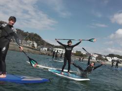 3/9 SUP(サップ、スタンドアップパドル)体験スクール  鎌倉ハイサーフ