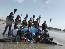 3/9 SUP(サップ、スタンドアップパドル)体験スクール  鎌倉ハイサーフ