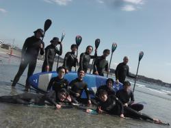 3/9 SUP(サップ、スタンドアップパドル)体験スクール  鎌倉ハイサーフ