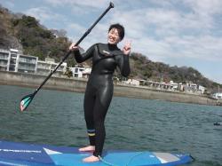3/9 SUP(サップ、スタンドアップパドル)体験スクール  鎌倉ハイサーフ