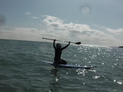 3/19 PM SUP(サップ、スタンドアップパドル)体験スクール付きレンタル  鎌倉ハイサーフ