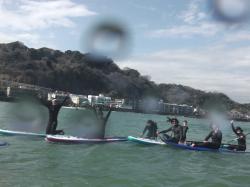 3/19 PM SUP(サップ、スタンドアップパドル)体験スクール付きレンタル  鎌倉ハイサーフ