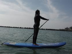 3/21 AM SUP(サップ、スタンドアップパドル)体験スクール付きレンタル  鎌倉ハイサーフ