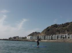 3/21 AM SUP(サップ、スタンドアップパドル)体験スクール付きレンタル  鎌倉ハイサーフ