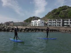 4/12 AM SUP(サップ、スタンドアップパドル)体験スクール付きレンタル  鎌倉ハイサーフ