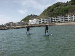 4/12 AM SUP(サップ、スタンドアップパドル)体験スクール付きレンタル  鎌倉ハイサーフ