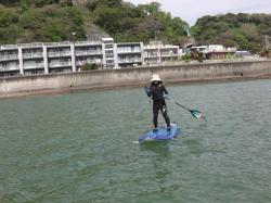 4/12 AM SUP(サップ、スタンドアップパドル)体験スクール付きレンタル  鎌倉ハイサーフ