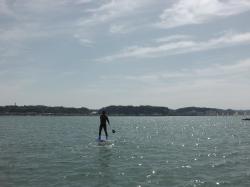 4/12 AM SUP(サップ、スタンドアップパドル)体験スクール付きレンタル  鎌倉ハイサーフ