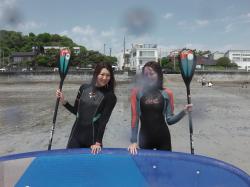 4/20 AM SUP(サップ、スタンドアップパドル)体験スクール付きレンタル  鎌倉ハイサーフ