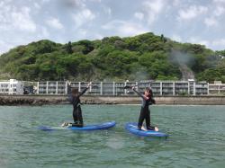 4/20 AM SUP(サップ、スタンドアップパドル)体験スクール付きレンタル  鎌倉ハイサーフ