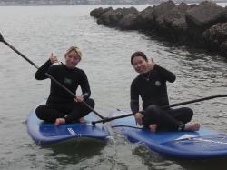 4/29  AM SUP(サップ、スタンドアップパドル)体験スクール付きレンタル  鎌倉ハイサーフ