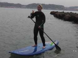 4/29  AM SUP(サップ、スタンドアップパドル)体験スクール付きレンタル  鎌倉ハイサーフ