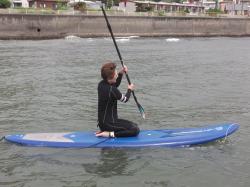 4/29  AM SUP(サップ、スタンドアップパドル)体験スクール付きレンタル  鎌倉ハイサーフ
