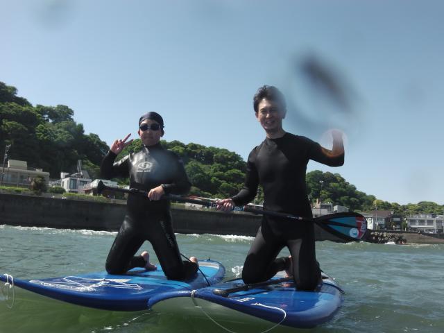 5/5  PM SUP(サップ、スタンドアップパドル)体験スクール  鎌倉ハイサーフ