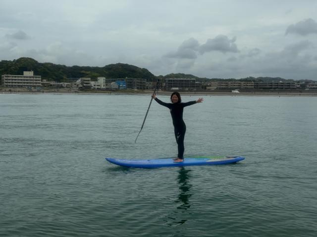 5/6 AM SUP(サップ、スタンドアップパドル)体験スクール  鎌倉ハイサーフ